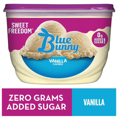Blue Bunny ICE CREAM VANILLA NSA FF