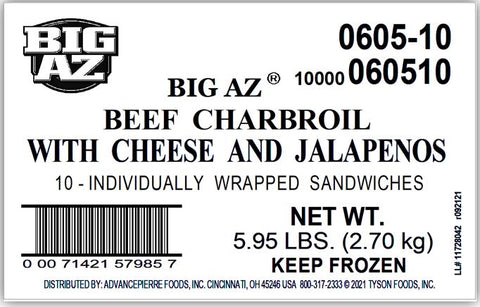 Cheeseburger Jalapeno Kickin Iw 0605-10