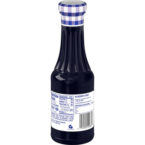 Syrup Breakfast Blueberry