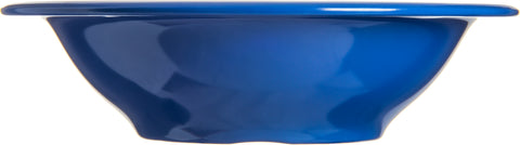 Carlisle BOWL RIMMED DURUS® MELAMINE OCEAN BLUE 12 OZ