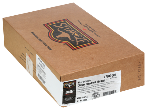Advance Food Lightly Marinated Chicken Breast Meat Slice, 10 Pound.