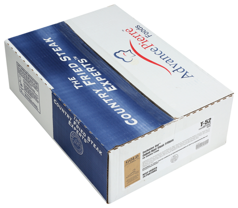 Advance Food Texas Style Country Fried Beef Steak, 8 Ounce -- 20 per case.