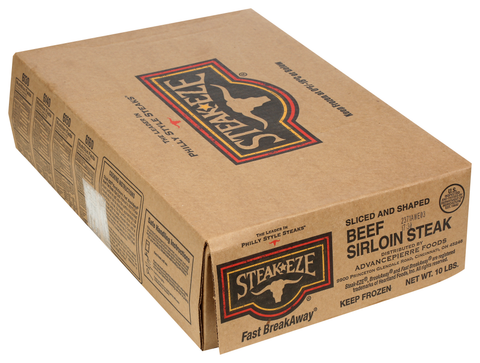Advance Food Break Away Beef Flat Steak, 6 Ounce -- 27 per case.