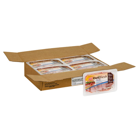 Oscar Mayer Deli Fresh Meat Shaved Honey Ham, 9 Ounce -- 8 per case.