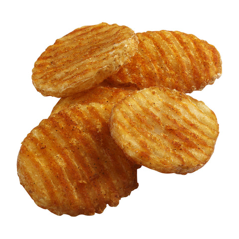 Simplot SeasonedCrisp JR Buffalo Slice French Fry, 4 Pound -- 6 per case.