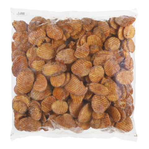 Simplot SeasonedCrisp JR Buffalo Slice French Fry, 4 Pound -- 6 per case.