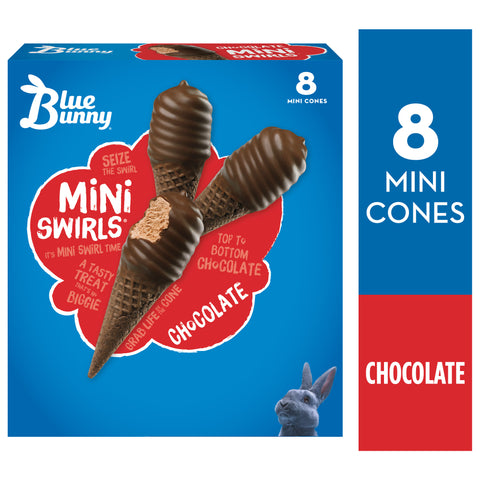 Blue Bunny ICE CREAM CONE CHOCOLATE MINI