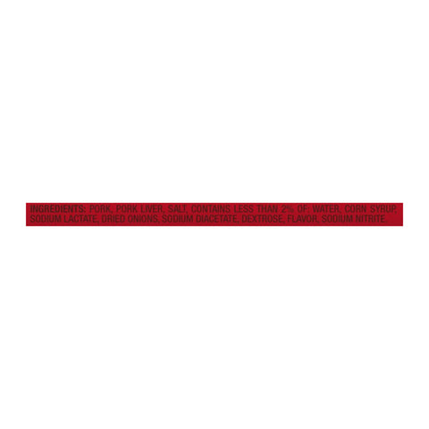 Kraft Oscar Mayer Braunschweiger Liver Sausage - Meat, 8 Ounce -- 12 per case.