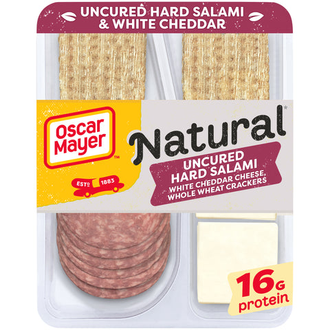 Oscar Mayer MEAL KIT NATURAL SALAMI & WHITE CHEDDAR