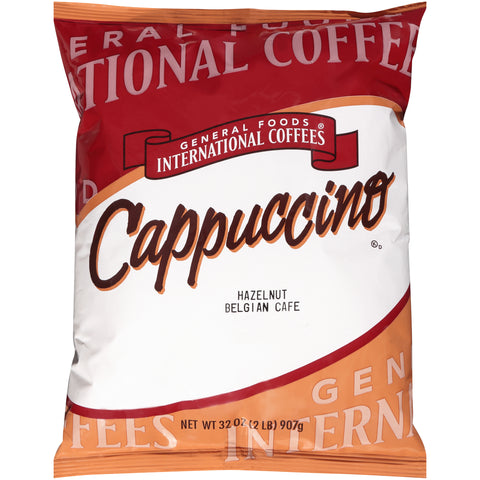 General Foods International Coffees (GFIC) CAPPUCCINO MIX HAZELNUT BELGIAN