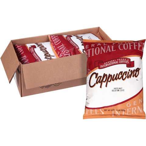 General Foods International Coffees (GFIC) CAPPUCCINO MIX HAZELNUT BELGIAN