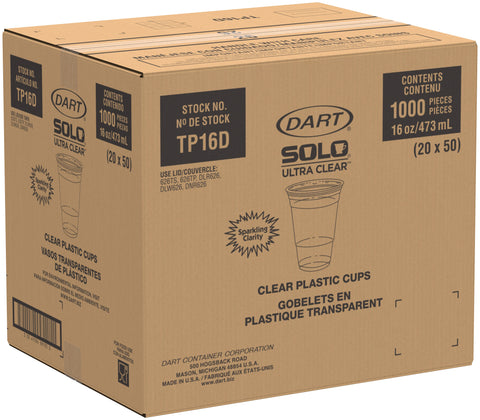 Cup Pet Ultra Clear™ Squat 16 Oz