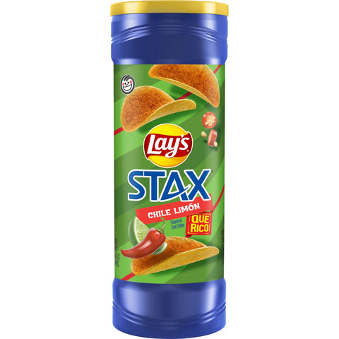 Lay's® CHIP POTATO STAX CHILE LIMON
