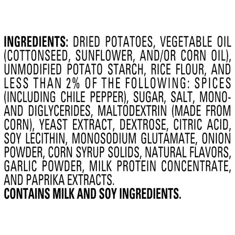 Lay's® CHIP POTATO STAX CHILE LIMON