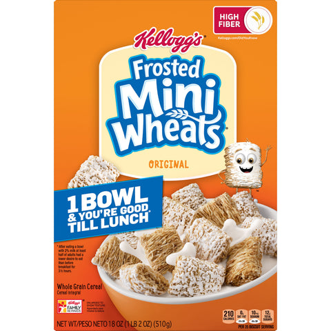 Cereal Frosted Mini Wheats Bite Size