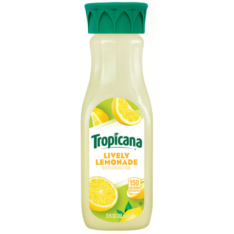 Tropicana Pure Premium JUICE LEMONADE PLASTIC BOTTLE REFRIGERATED