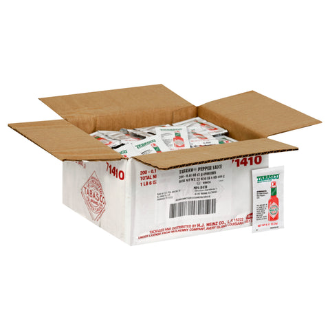 Tabasco® Brand SAUCE TABASCO SINGLE SERVE PACKET
