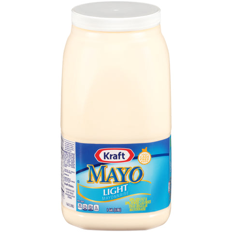 Kraft Mayonnaise Light, 1 Gallon -- 4 Case