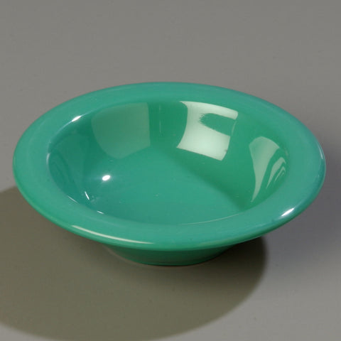 Carlisle BOWL FRUIT RIMMED DURUS® MELAMINE GREEN 4.5 OZ