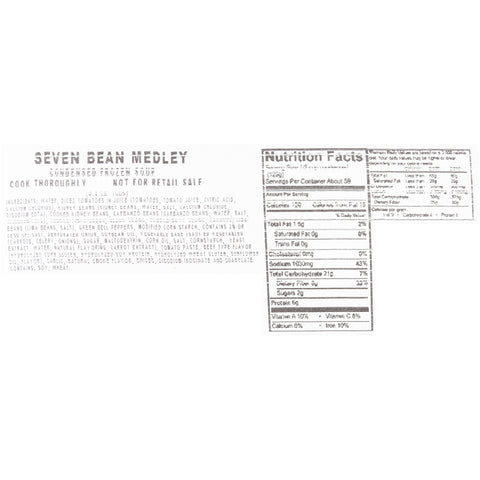 Soup Seven Bean Medley 166030/78001235