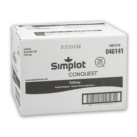 Simplot Conquest® POTATO FRIES TRI CLEAR COAT SC FZ