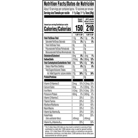 Kelloggs Froot Loops Cereal, 14.7 Ounce -- 12 per case.