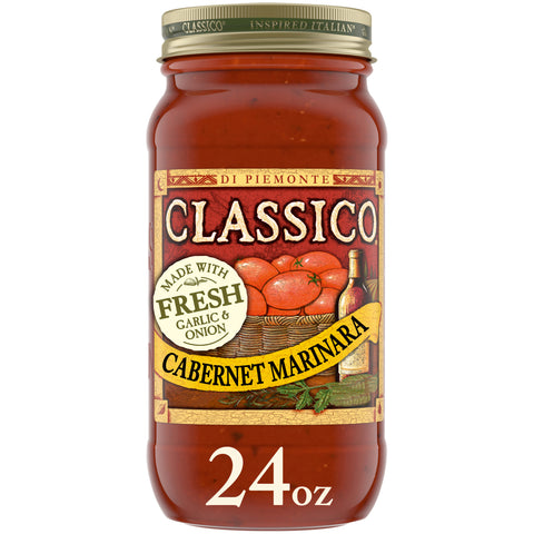 Classico Cabernet Marinara Sauce,26 Ounce -- 12 Case