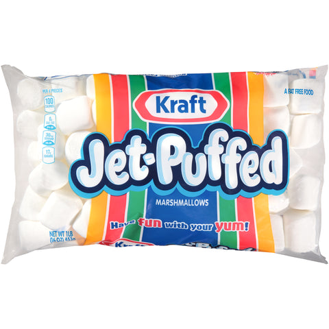 Jet-Puffed Marshmallows - 16 oz. bag, 12 per case