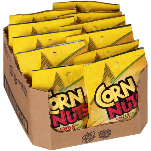 Corn Nuts Chile Picante con Limon Crunchy Corn Kernels, 4 Ounce -- 12 per case