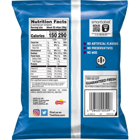 Chip Tortilla Bite Size Rounds Lss