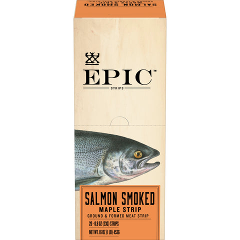 Epic Salmon Maple Strip, 0 .8 Ounce -- 80 per case.