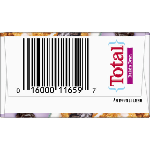 General Mills CEREAL TOTAL® RAISIN BRAN SINGLEPAK
