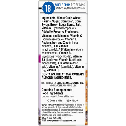 General Mills CEREAL TOTAL® RAISIN BRAN SINGLEPAK