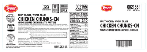 Chicken Nugget Breaded Whole Grain 0.66 Oz 2155-0928