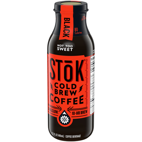 Stok COFFEE COLD BREWED BLACK GLASS BOTTLE 136740