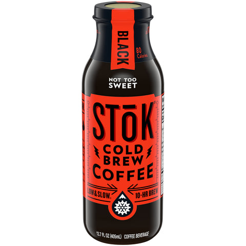 Stok COFFEE COLD BREWED BLACK GLASS BOTTLE 136740