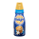 International Delight CREAMER LIQUID NON DAIRY FRENCH VANILLA FAT FREE