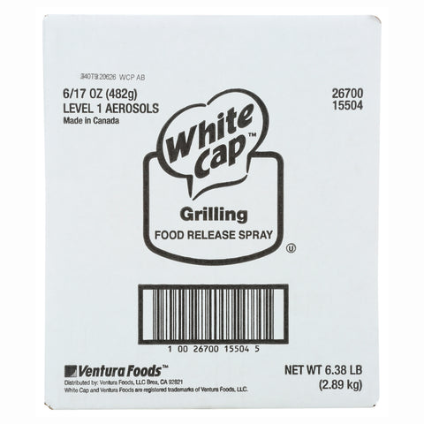 White Cap Grilling Pan Spray, 1.06 Pound -- 6 per case.