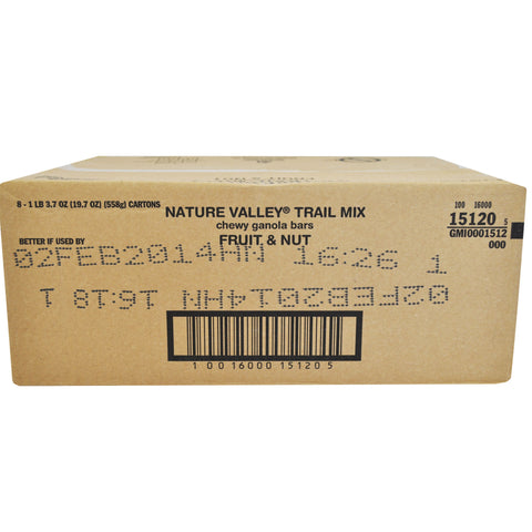 Nature Valley Fruit and Nut Chewy Trail Mix Bar - 1.2 oz. bar, 128 per case