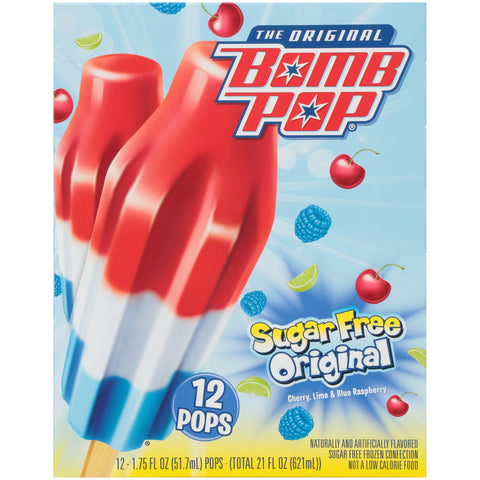 Blue Bunny ICE CREAM BOMB POP SUGAR FREE