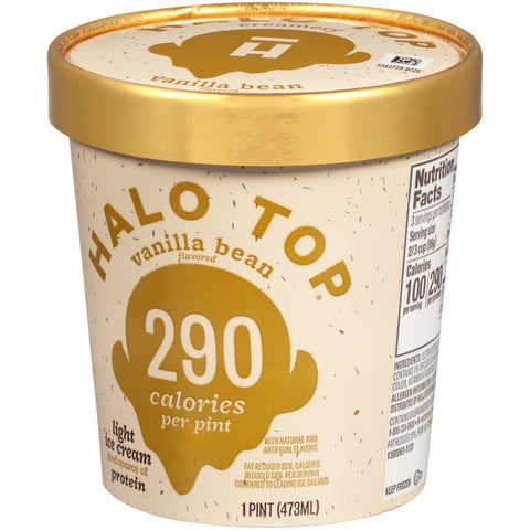 Velvet Ice Cream ICE CREAM VANILLA BEAN HALO TOP PINT