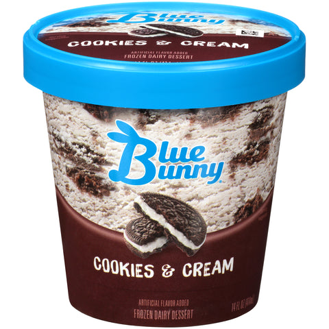 Blue Bunny ICE CREAM COOKIES & CREAM