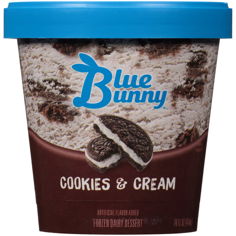 Blue Bunny ICE CREAM COOKIES & CREAM