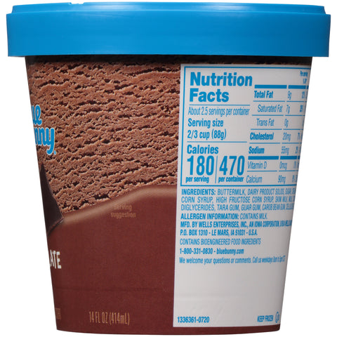 Blue Bunny ICE CREAM CHOCOLATE