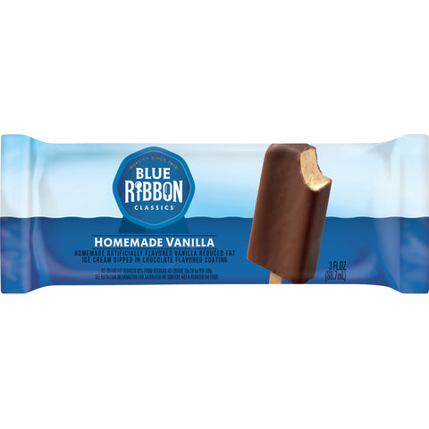 Blue Bunny ICE CREAM BAR VANILLA HOMEMADE NTF