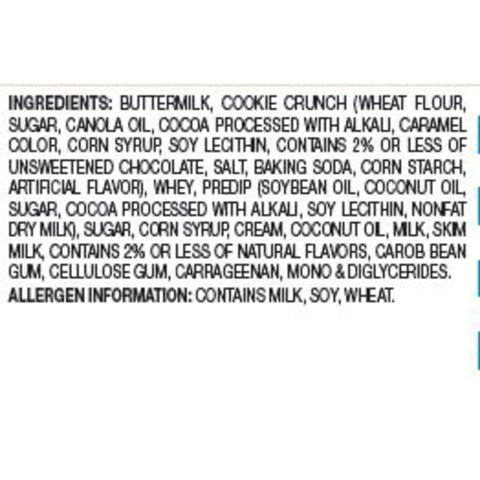 Blue Bunny ICE CREAM BAR COOKIES & CREAM