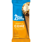 Blue Bunny ICE CREAM CONE VANILLA THE CHAMP!