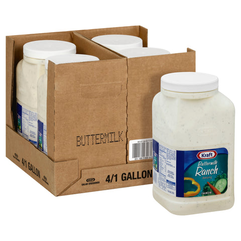 Kraft Dressing Buttermilk Ranch, 1 Gallon -- 4 Case