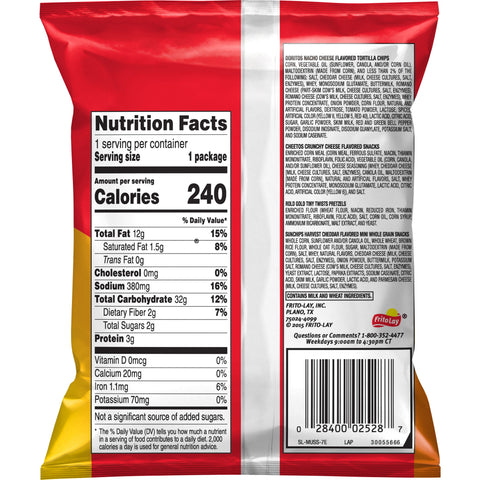 Munchies Cheese Fix Snack Mix, 1.75 Ounce -- 64 per case.