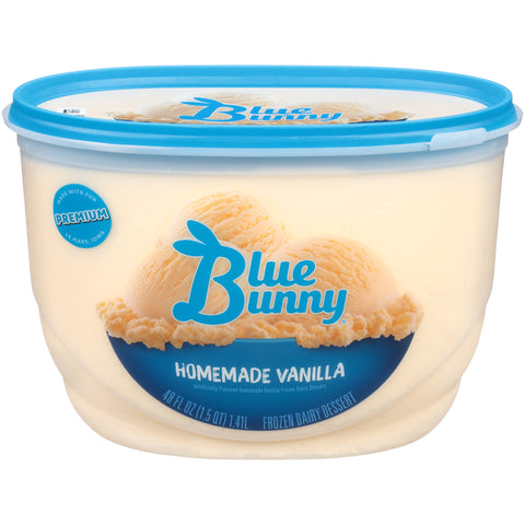 Blue Bunny ICE CREAM VANILLA OLD FASHIONED
